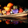 Chihuly Canoe_Carol Gaffney_Assigned B Night Photography_Honorable Mention