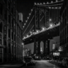 Manhattan Bridge at Night_Peter Smejkal_Assigned A Black & White_Equal Merit