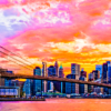 Natalie Gregorio_Summer Sunset Over the Brooklyn Bridge_Honorable Mention