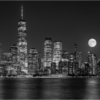 Ryan Kirschner_Moon Rising Over NYC_Honorable Mention